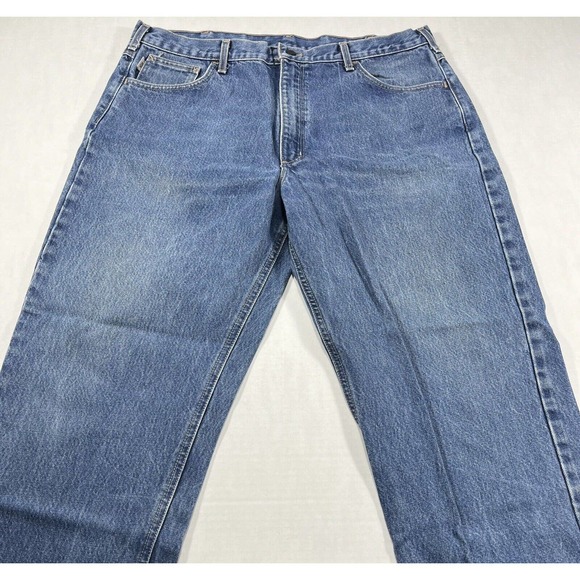 CARHARTT FR NFPA 2112 Men's Jeans Size 40 x 30 Blue Denim Relaxed Fit - Picture 3 of 10